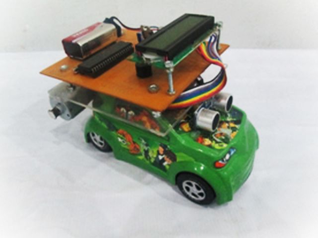 Rancang bangun sitem pengereman otomatis pada mobil