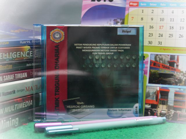 SISTEM PENDUKUNG KEPUTUSAN DALAM PEMBERIAN PAKET WISATA PROMO TERBAIK UNTUK CUSTOMER MENGGUNAKAN METODE SMART PADA FUN TRAVEL GROUP