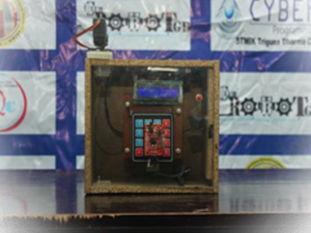 Pengaman brangkas dengan suara