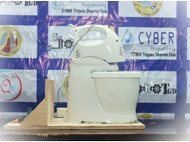 mixer otomatis menggunakan perintah suara melalui fitur voice to text pada android