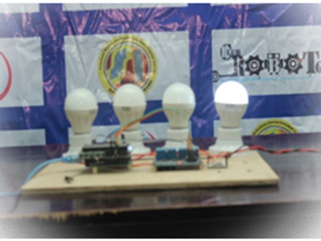 Pengendali lampu menggunakan jaringan wifi