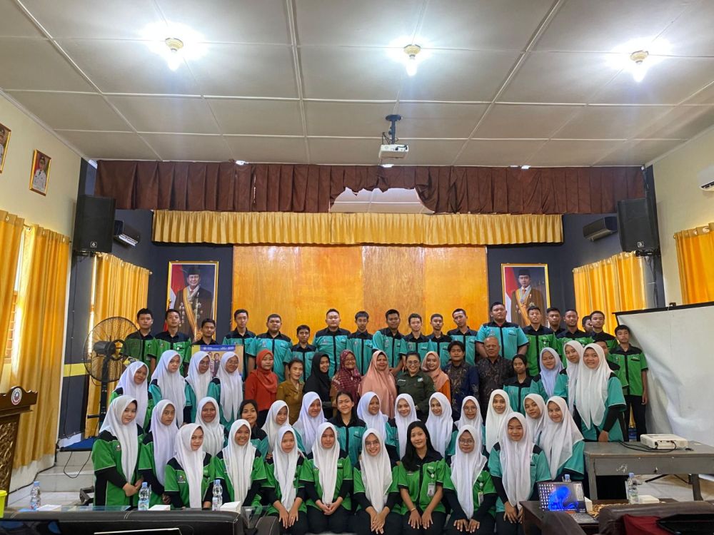 Kegiatan Goes To Scholl Stmik Triguna Dharma Bersama SMK Negeri Air Putih